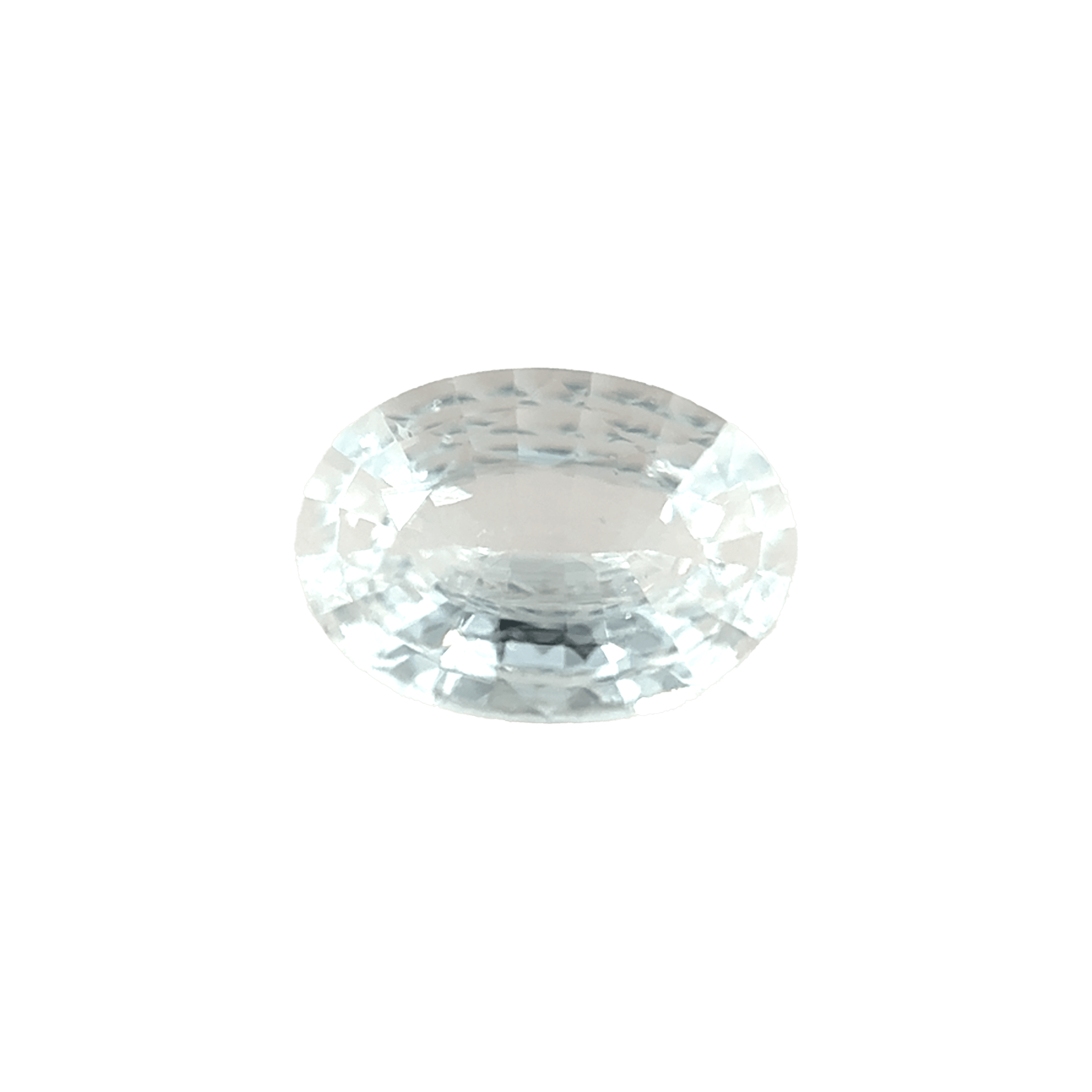 1. White-Sapphire-stone-Oval-shape-0.73 carats-B047