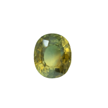 1b. Greenish-Yellow-Sapphire-stone-Oval-shape-1.42 carats-C199