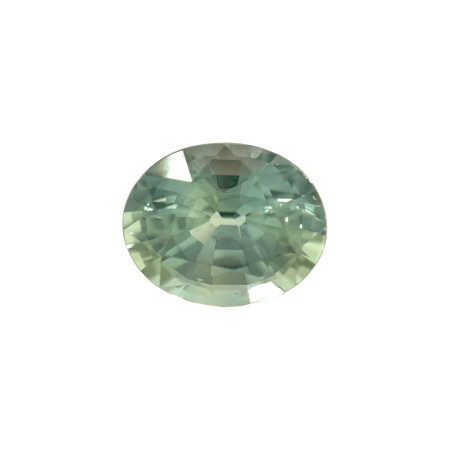 1. Green-Sapphire-stone-Oval-shape-1.09 carats-B006
