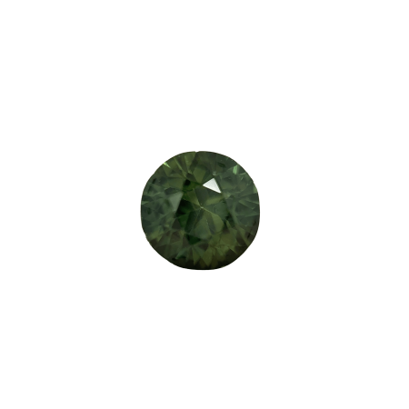 1. Green-Sapphire-stone-round-shape-1.36 carats-B004