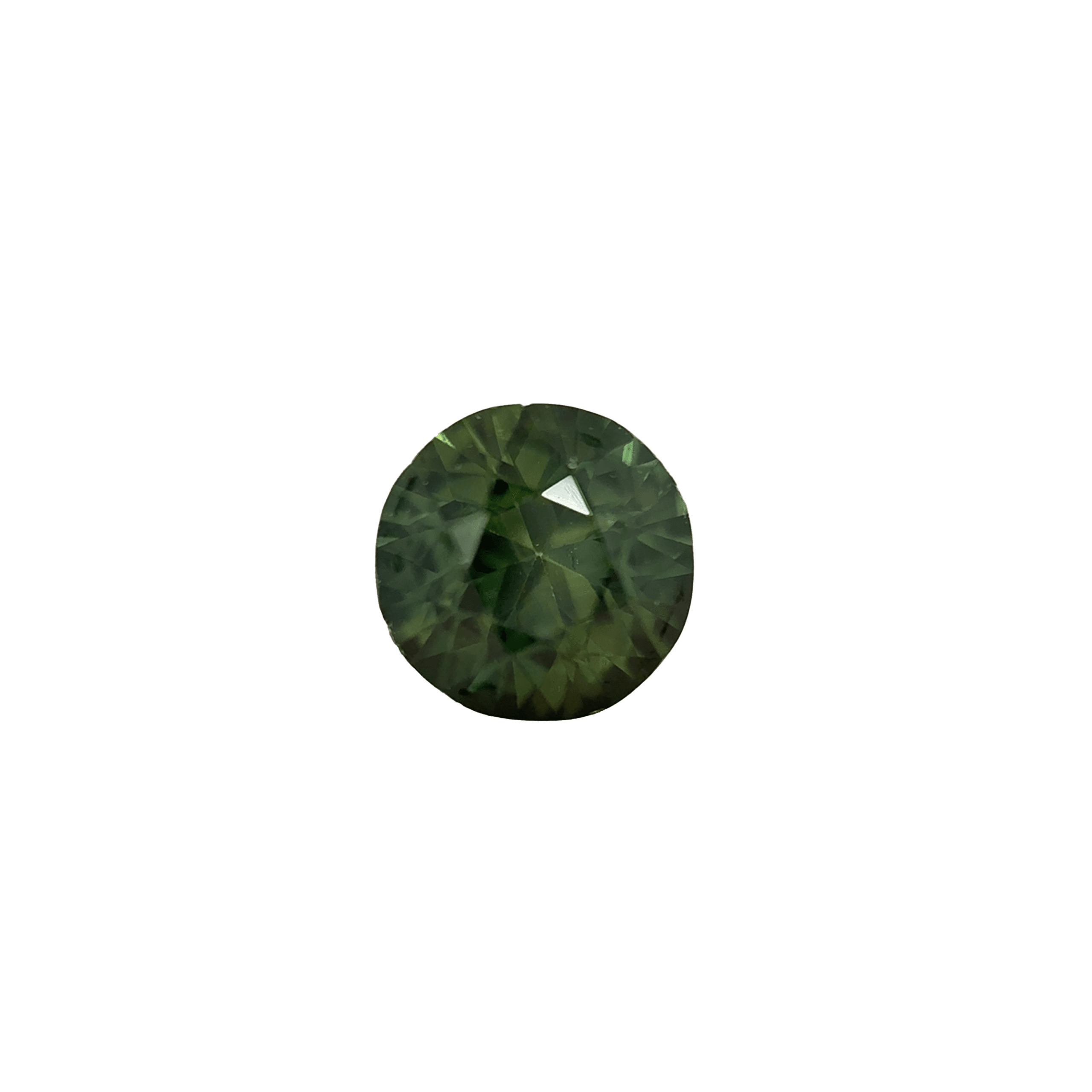 1. Green-Sapphire-stone-round-shape-1.36 carats-B004